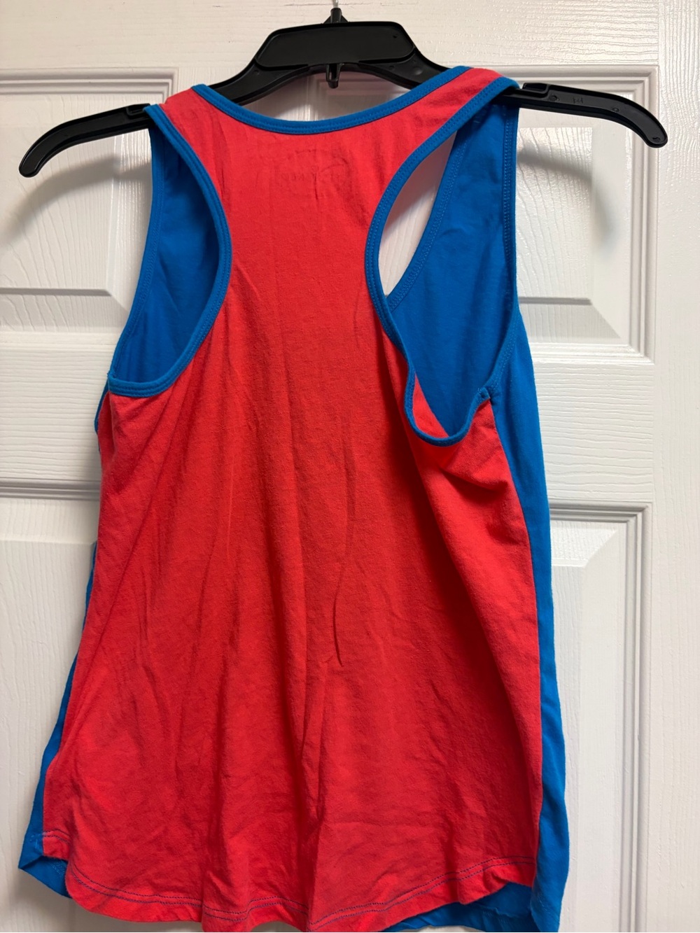 Disney Mickey Mouse Blue & Red women's Tank Top - Picture 5 of 5